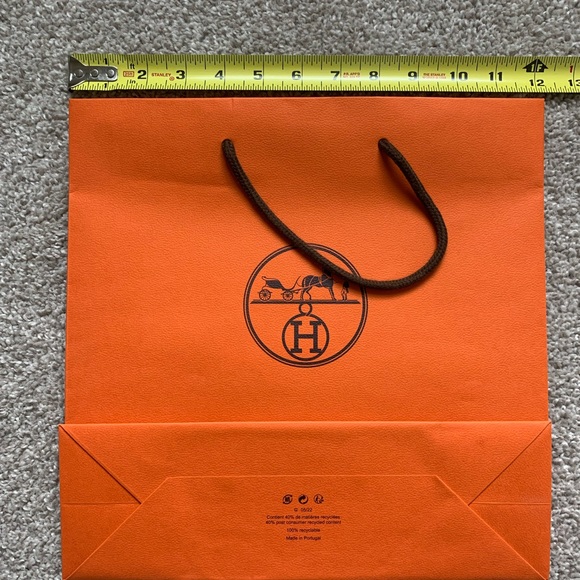 Authentic Hermes Paper Bag - Picture 3 of 6